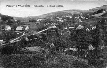 Valteřice ve 30. letech 20. století