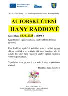 Autorské čtení Hany Raddové 1