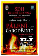 Pálení čarodějnic Horní Branná 1