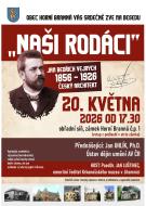 Beseda "Naši rodáci" - Jan Bedřich Vejrych 1